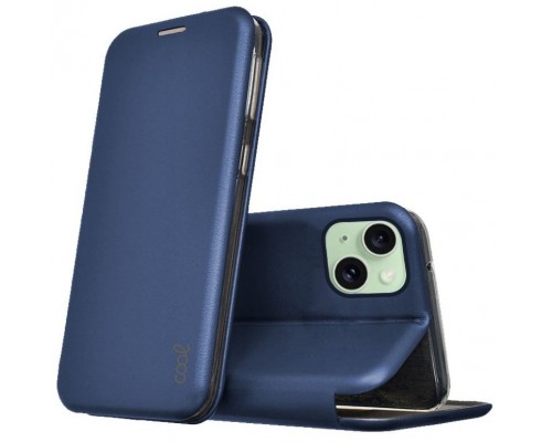 Funda COOL Flip Cover para iPhone 15 Plus Elegance Marino