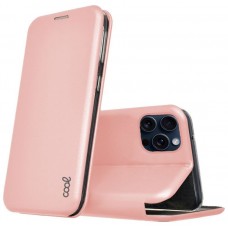 Funda COOL Flip Cover para iPhone 15 Pro Elegance Rose Gold