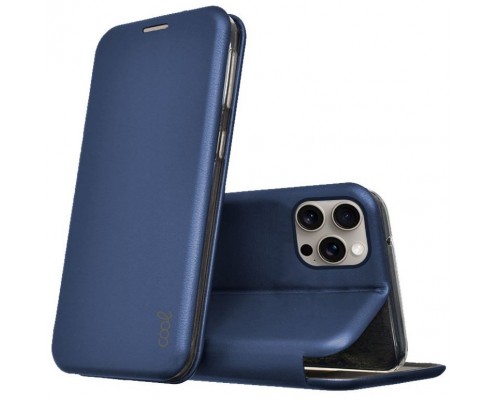 Funda COOL Flip Cover para iPhone 15 Pro Max Elegance Marino