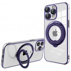 Carcasa COOL para iPhone 15 Pro Max Magnética Ring Violeta