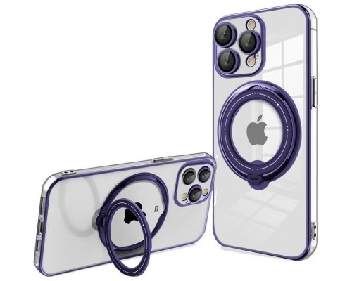 Carcasa COOL para iPhone 15 Pro Max Magnética Ring Violeta