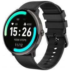 Smartwatch COOL Pantalla AMOLED Forever Silicona Negro (Llamadas, Salud, Deporte)