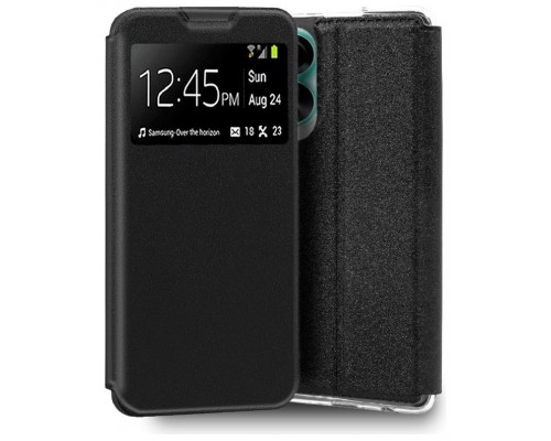 Funda COOL Flip Cover para Oppo A78 4G Liso Negro