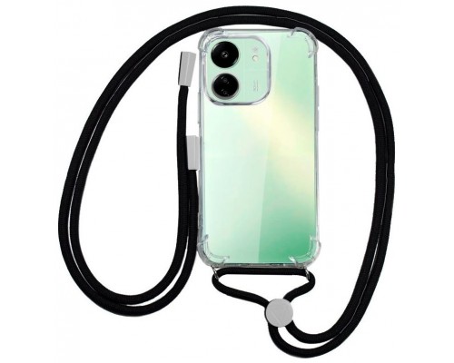 Carcasa COOL para Xiaomi Redmi 13C / 13C 5G / Poco C65 Cordón Negro