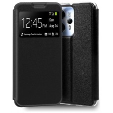 Funda COOL Flip Cover para Motorola Moto G13 / G23 Liso Negro