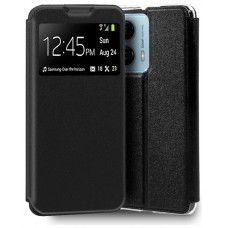 Funda COOL Flip Cover para Motorola Moto G53 5G Liso Negro