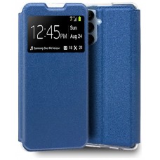 Funda COOL Flip Cover para Samsung A256 Galaxy A25 5G Liso Azul