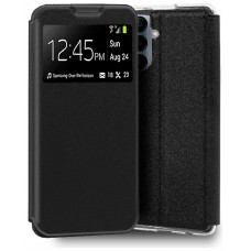 Funda COOL Flip Cover para Samsung A256 Galaxy A25 5G Liso Negro