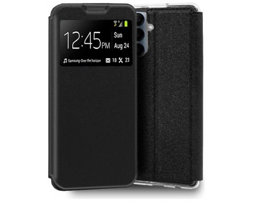 Funda COOL Flip Cover para Samsung A256 Galaxy A25 5G Liso Negro