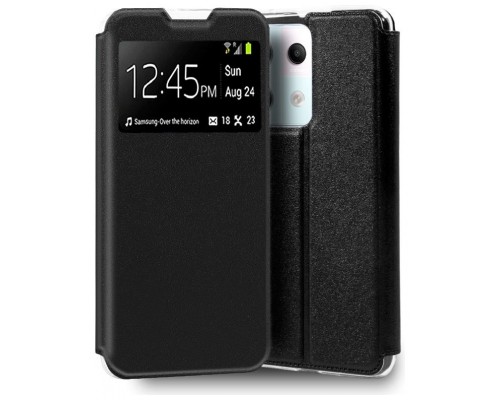 Funda COOL Flip Cover para Xiaomi Redmi Note 13 Pro 5G / Poco X6 5G Liso Negro