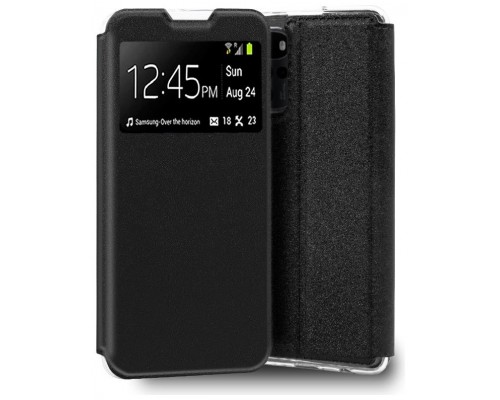 Funda COOL Flip Cover para Motorola Moto G22 Liso Negro