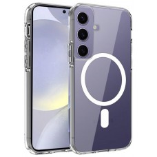 Carcasa COOL para Samsung S921 Galaxy S24 / S25 Magnética Transparente