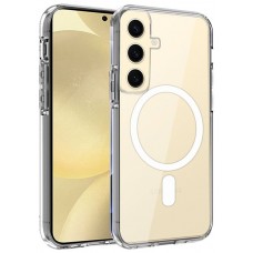 Carcasa COOL para Samsung S926 Galaxy S24 Plus / S25 Plus Magnética Transparente