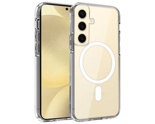 Carcasa COOL para Samsung S926 Galaxy S24 Plus / S25 Plus Magnética Transparente