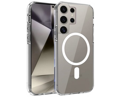 Carcasa COOL para Samsung S928 Galaxy S24 Ultra Magnética Transparente