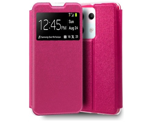 Funda COOL Flip Cover para Xiaomi Redmi Note 13 Pro 5G / Poco X6 5G Liso Rosa