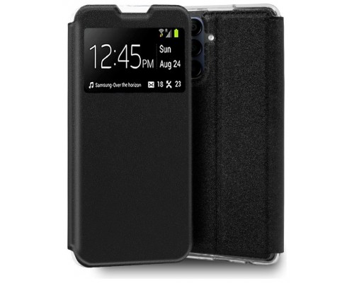 Funda COOL Flip Cover para Samsung A155 Galaxy A15 / A15 5G / M15 5G Liso Negro