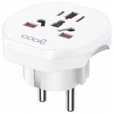 Cargador Universal Adaptador Internacional (World to Europe) COOL