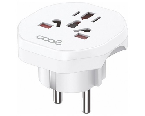 Cargador Universal Adaptador Internacional (World to Europe) COOL