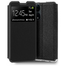 Funda COOL Flip Cover para Honor X7B / 90 Smart 5G Liso Negro