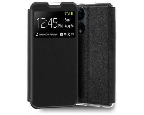 Funda COOL Flip Cover para Honor X7B / 90 Smart 5G Liso Negro