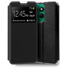 Funda COOL Flip Cover para Honor X8B Liso Negro