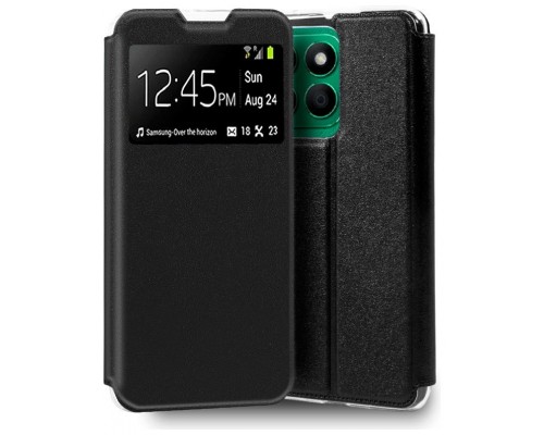 Funda COOL Flip Cover para Honor X8B Liso Negro