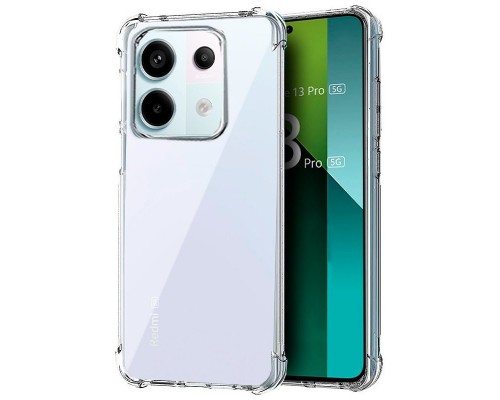 Carcasa COOL para Xiaomi Redmi Note 13 Pro 5G / Poco X6 5G AntiShock Transparente