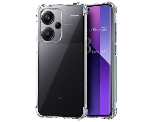 Carcasa COOL para Xiaomi Redmi Note 13 Pro Plus 5G AntiShock Transparente