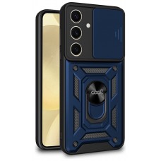 Carcasa COOL para Samsung S926 Galaxy S24 Plus Hard Ring Azul