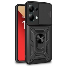 Carcasa COOL para Xiaomi Redmi Note 13 Pro / Note 14S / Poco M6 Pro Hard Ring Negro