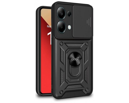 Carcasa COOL para Xiaomi Redmi Note 13 Pro / Note 14S / Poco M6 Pro Hard Ring Negro