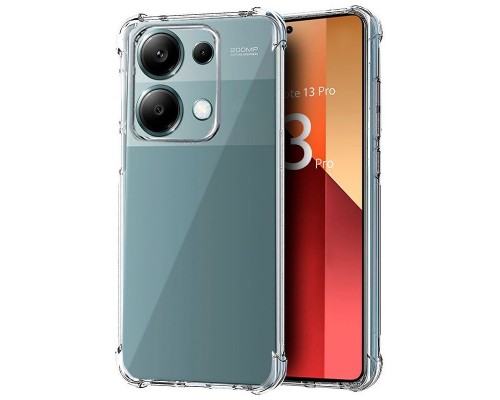 Carcasa COOL para Xiaomi Redmi Note 13 Pro / Poco M6 Pro AntiShock Transparente