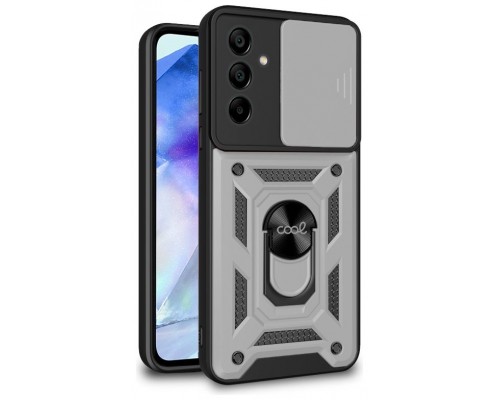 Carcasa COOL para Samsung A556 Galaxy A55 5G Hard Ring Plata
