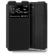 Funda COOL Flip Cover para Samsung A556 Galaxy A55 5G Liso Negro