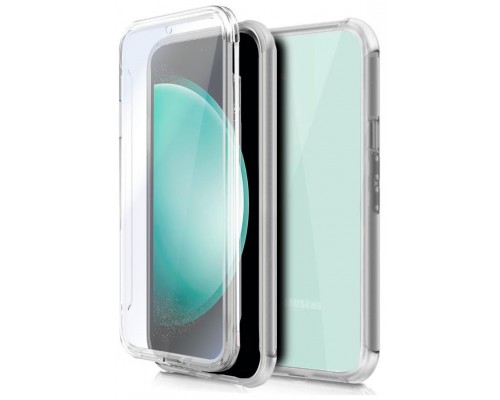 Funda COOL Silicona 3D para Samsung S711 Galaxy S23 FE (Transparente Frontal + Trasera)