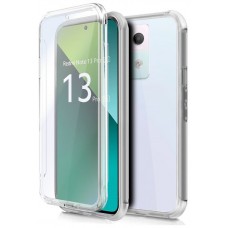 Funda COOL Silicona 3D para Xiaomi Redmi Note 13 Pro 5G (Transparente Frontal + Trasera)