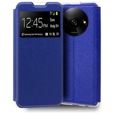 Funda COOL Flip Cover para Xiaomi Redmi A3 Liso Azul