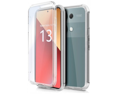 Funda COOL Silicona 3D para Xiaomi Redmi Note 13 Pro / Poco M6 Pro (Transparente Frontal + Trasera)