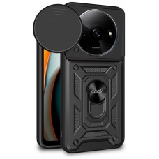 Carcasa COOL para Xiaomi Redmi A3 Hard Ring Negro
