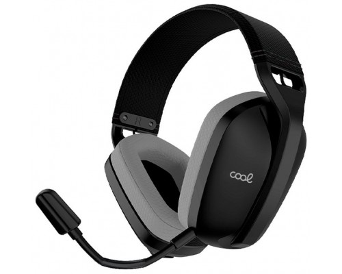 Auriculares Stereo PC / PS4 / PS5 Negro (3 en 1: Wireless / Bluetooth / Jack) COOL Newton