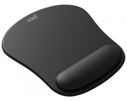 Alfombrilla Ratón COOL Ergonomic Mousepad Color Negro