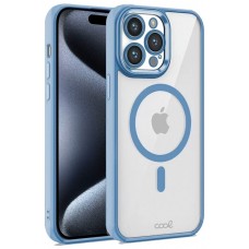 Carcasa COOL para iPhone 15 Pro Magnética Borde Azul