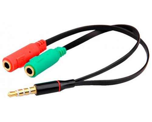 Adaptador Doble Entrada a Jack 3.5mm Auxiliar COOL Universal