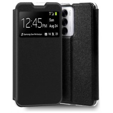 Funda COOL Flip Cover para Oppo Reno 12 5G Liso Negro