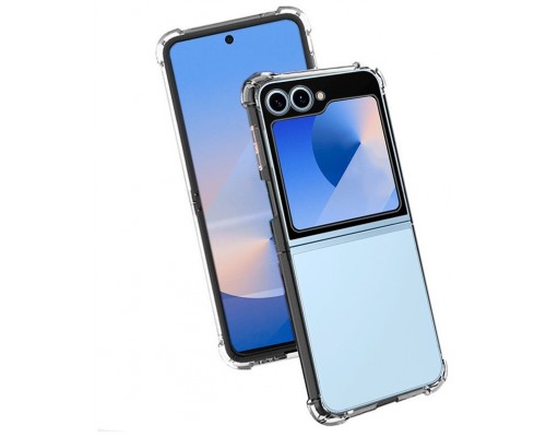 Carcasa COOL para Samsung F741 Galaxy Z Flip 6 AntiShock Transparente