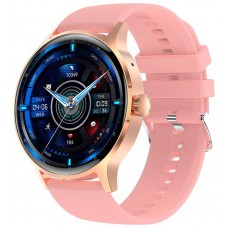 Smartwatch COOL Iris Silicona Rosa (Amoled, Llamadas, Salud, Deporte)
