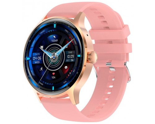 Smartwatch COOL Iris Silicona Rosa (Amoled, Llamadas, Salud, Deporte)