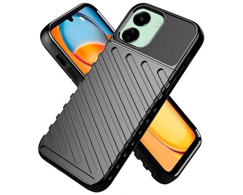 Carcasa COOL para Xiaomi Redmi 13C / 13C 5G / Poco C65 Thunder Negro