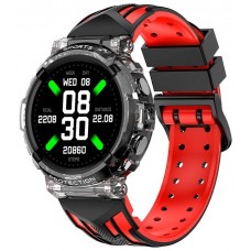 Smartwatch COOL Clever Silicona Negro (Llamadas, Salud, Deporte)